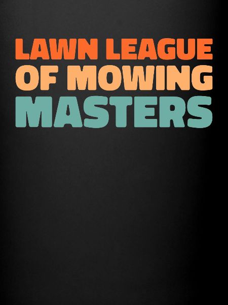 Lawn mower mowing