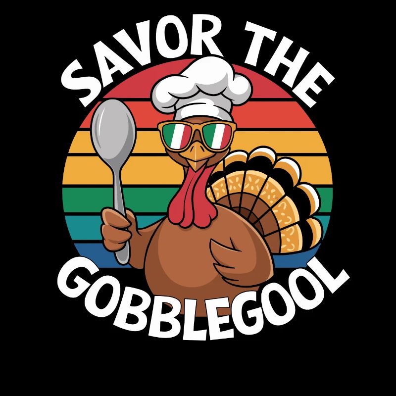 Truthahn-tag Thanksgiving Day Gobblegool