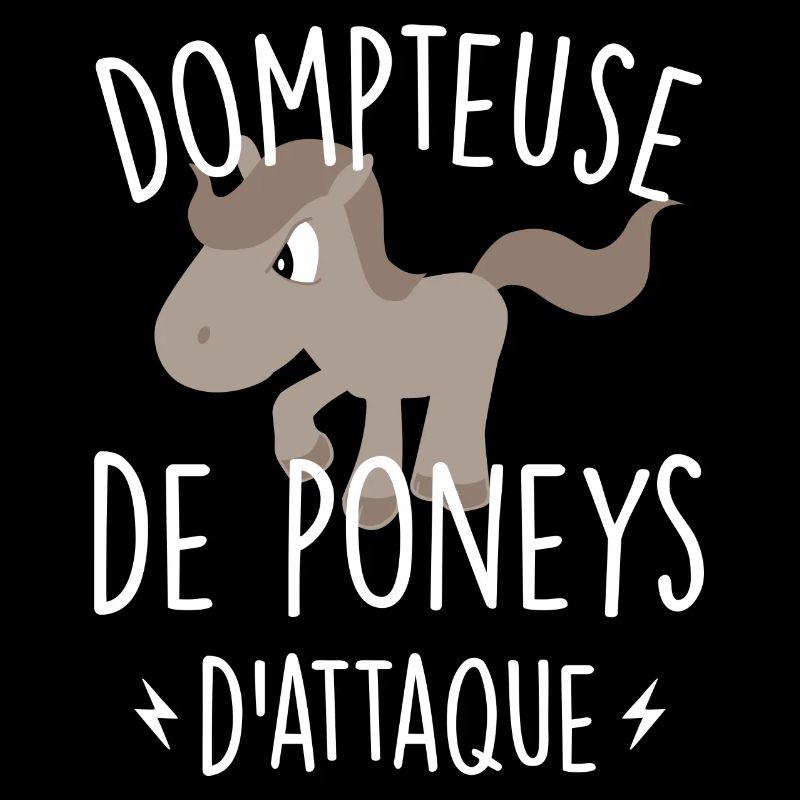 Dompteuse de poneys d'attaque