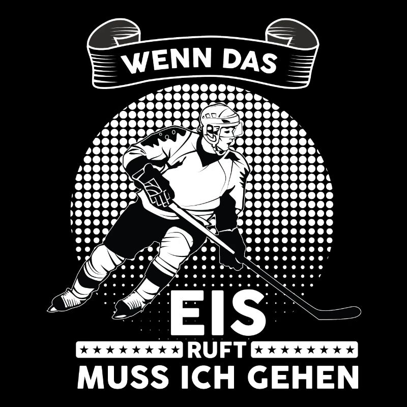 Eishockey Hockey Spruch Geschenk