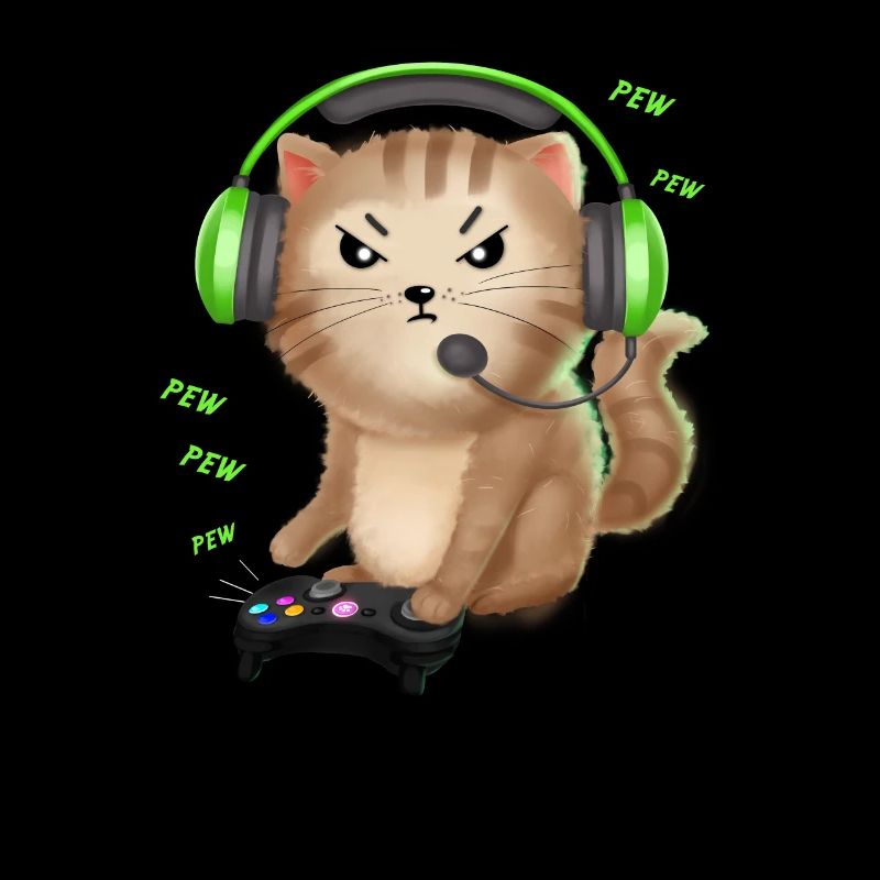 Cadeau d'ami de chat gamble gambler gambler
