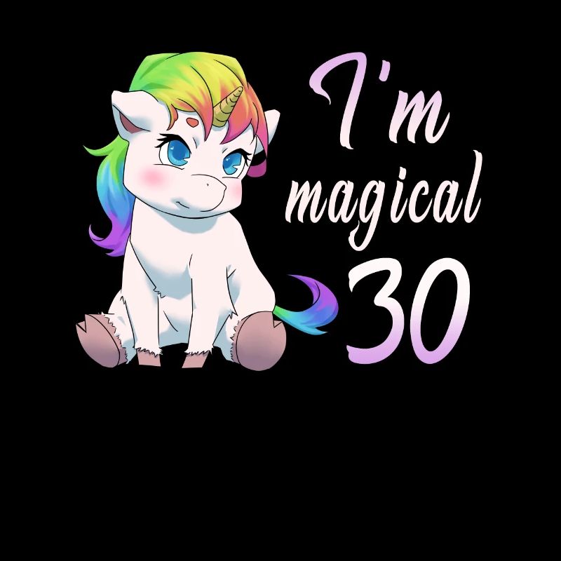I'm magical 30 Einhorn 30. Geburtstag Geschenk