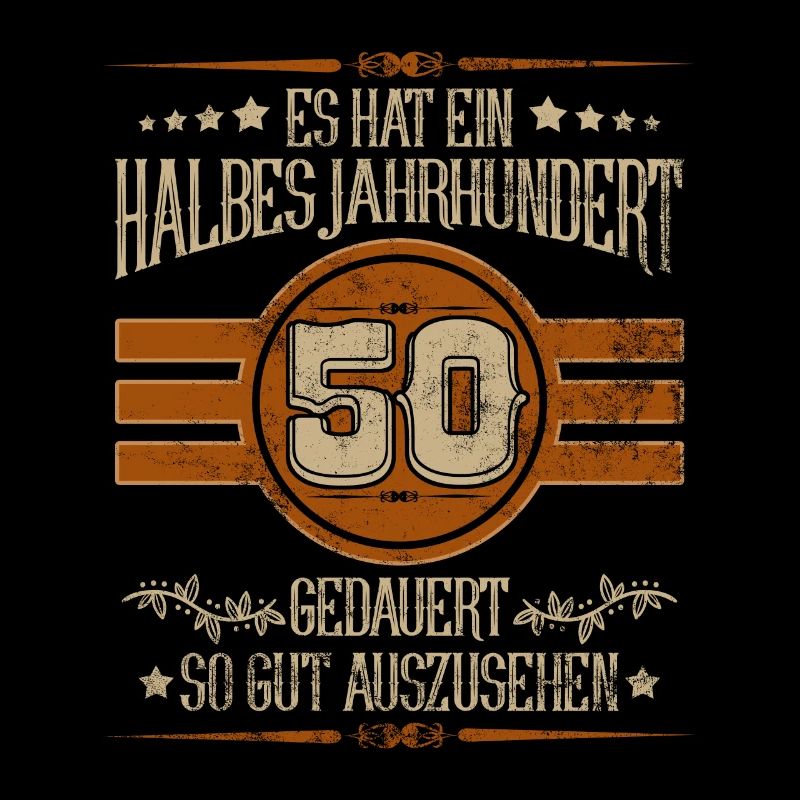 Geburtstag 50 Shirt Es hat ein halbes Jahrhundert