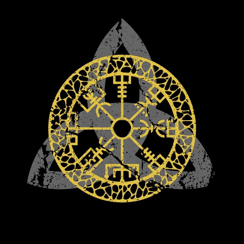Germanic pagans shield