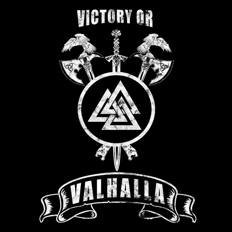 Conception germanique Valhalla Vikinger Odin Northmen