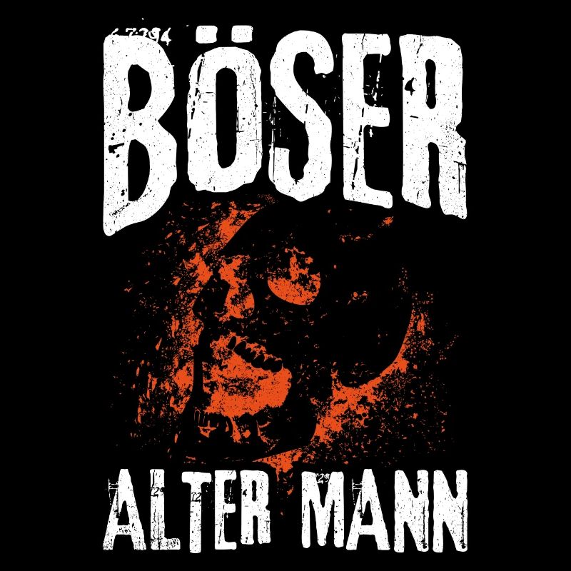 Böser Alter Mann Männer