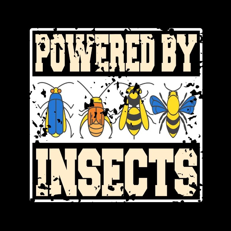 Powered by insect food