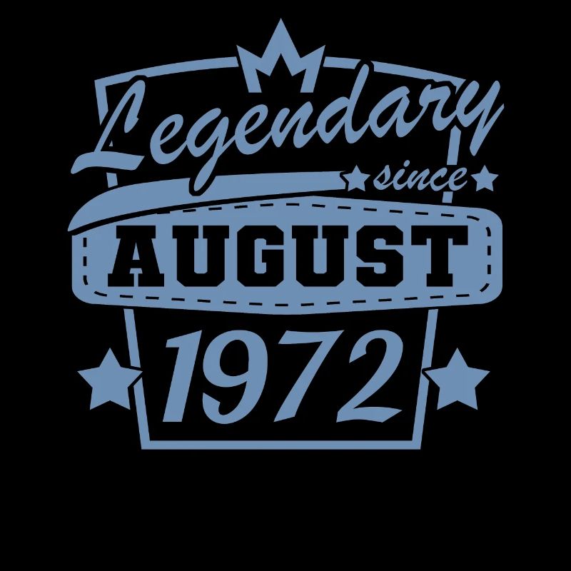 Legendär seit August 1972 Geburtstag Sprüche