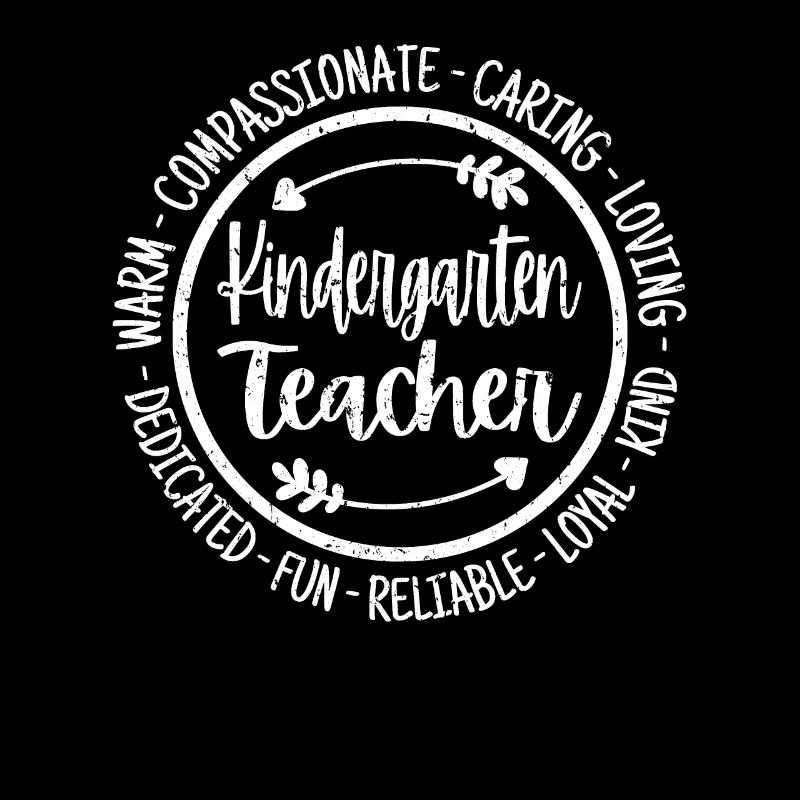 Enseignant de maternelle Vintage