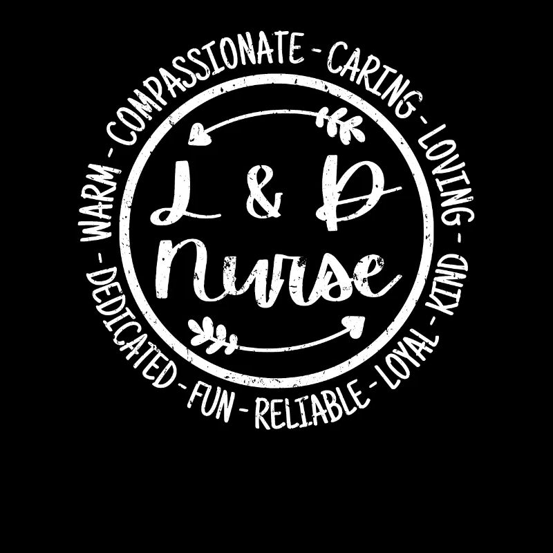 L & D Nurse Labor And Delivery Nursing Vintage
