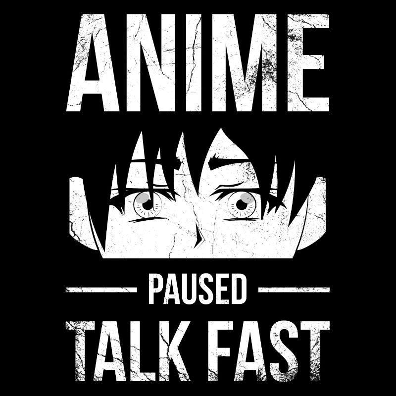 Anime Paused Quick Design For