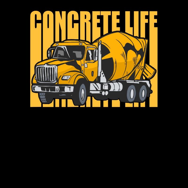 Concrete Paved Concrete Life Concrete Mixer