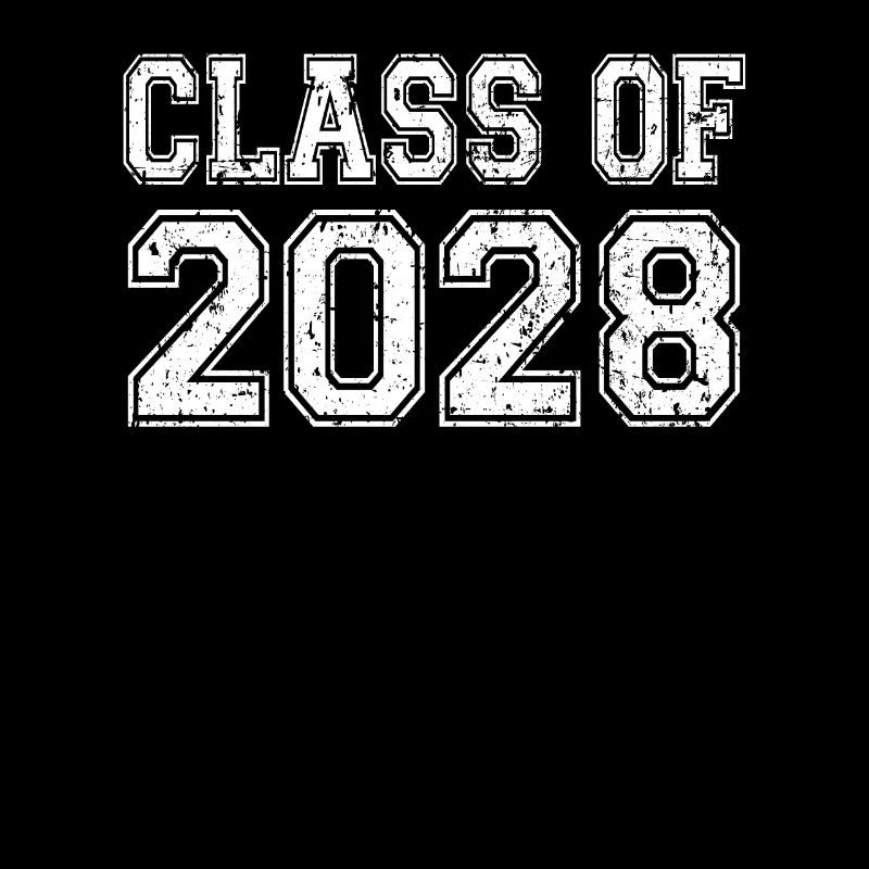 Classe de 2028 Vintage de graduation