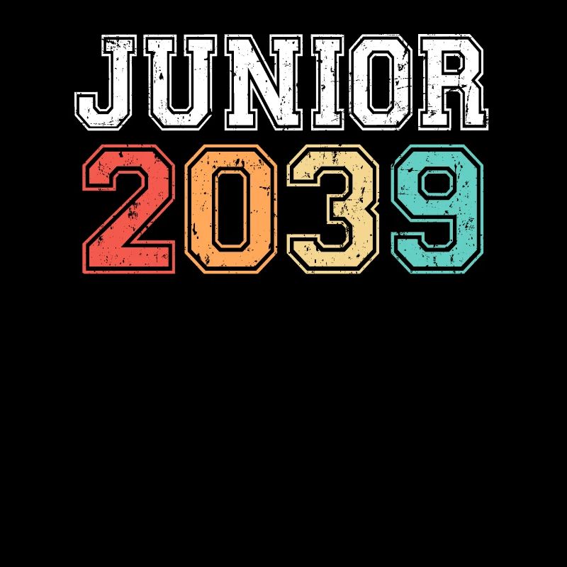 Junior 2039 Graduation Retro Vintage