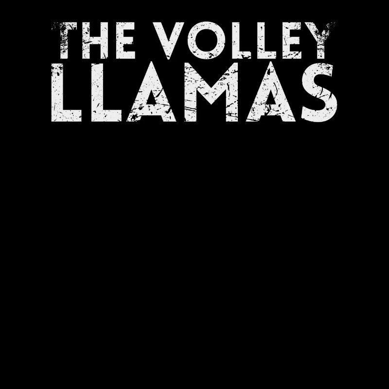 Die Volley-lamas Für Pickleball-spieler Oder