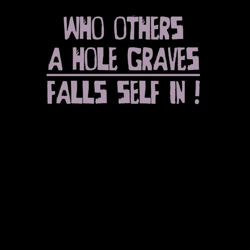 Denglisch Wer andern eine Grube gräbt