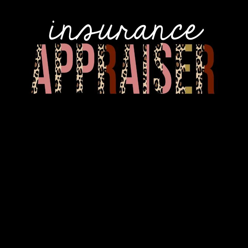 Évaluateur d’assurance Leopard Print Drôle cadeau