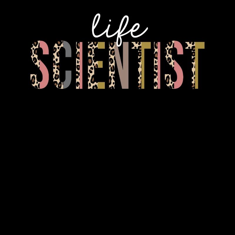 Cadeau drôle d'impression de léopard de scientifique de la vie