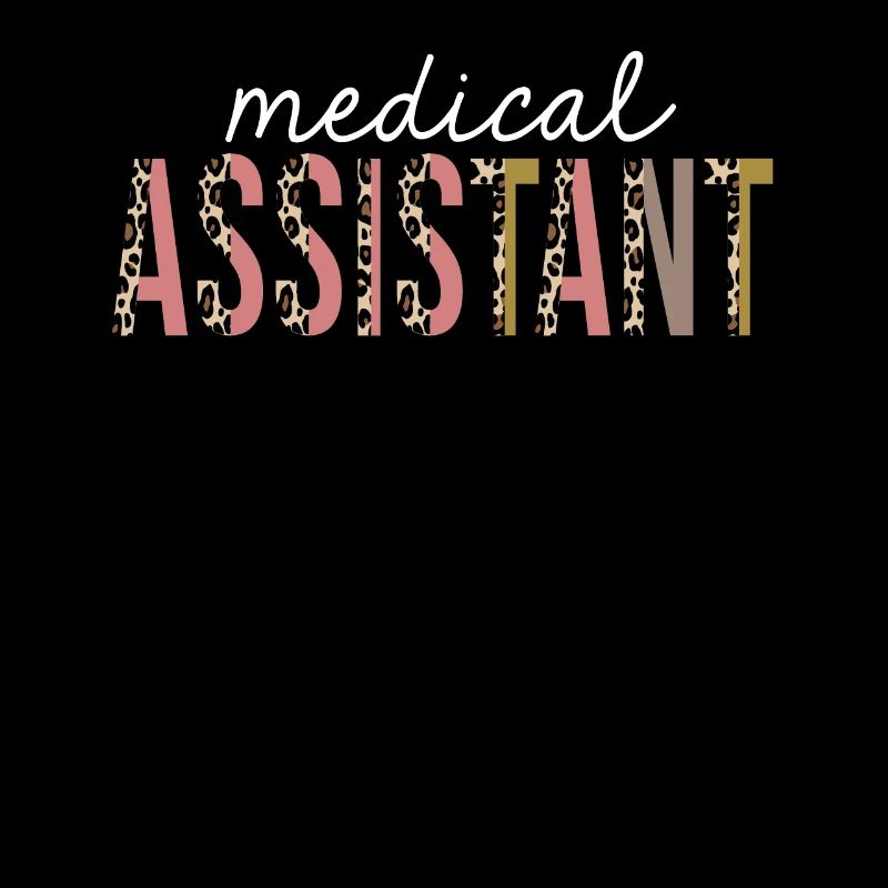Assistant médical Leopard Print Drôle cadeau