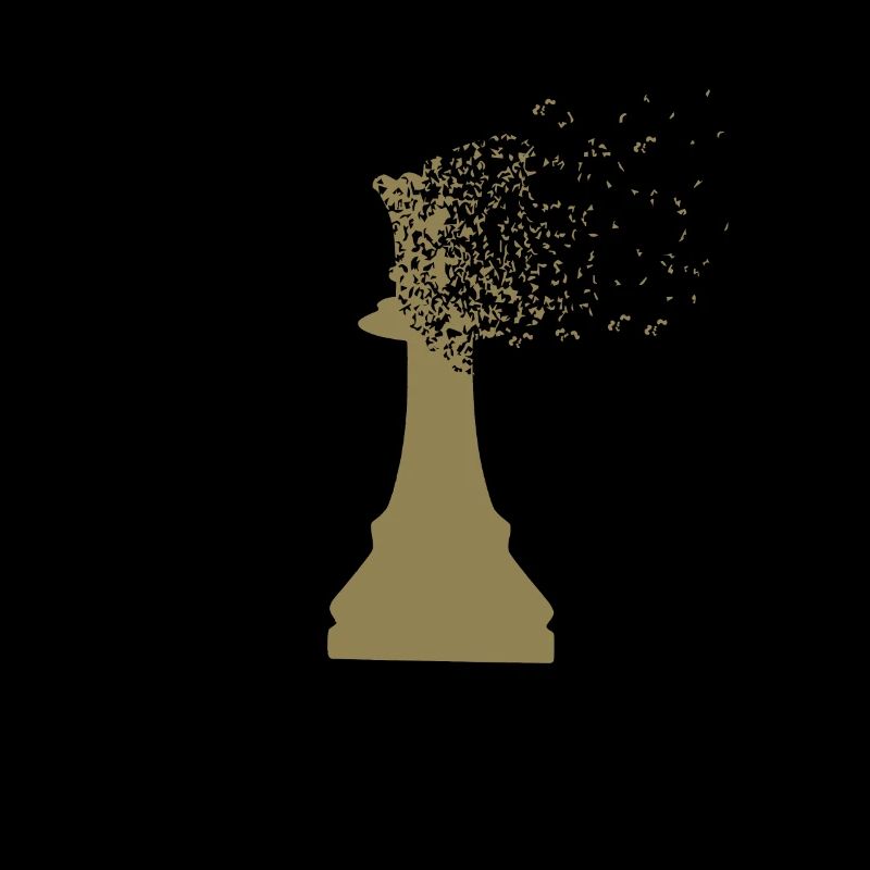 Chess queen king dispersion