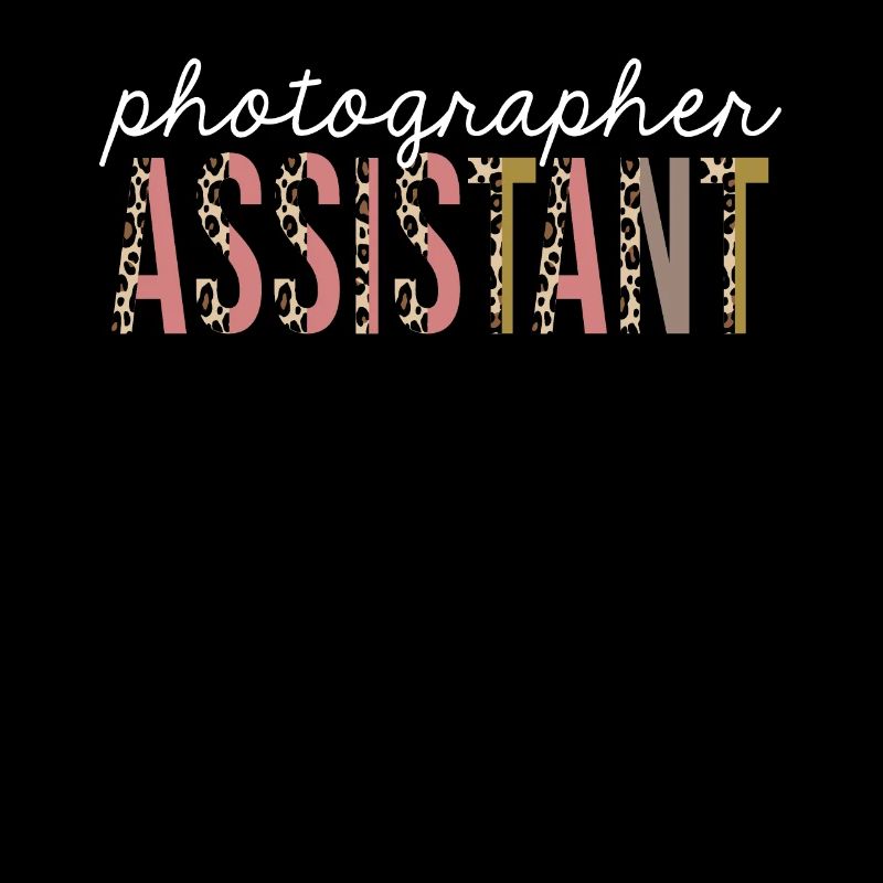 Photographer Assistant Leopard Print Funny Gift