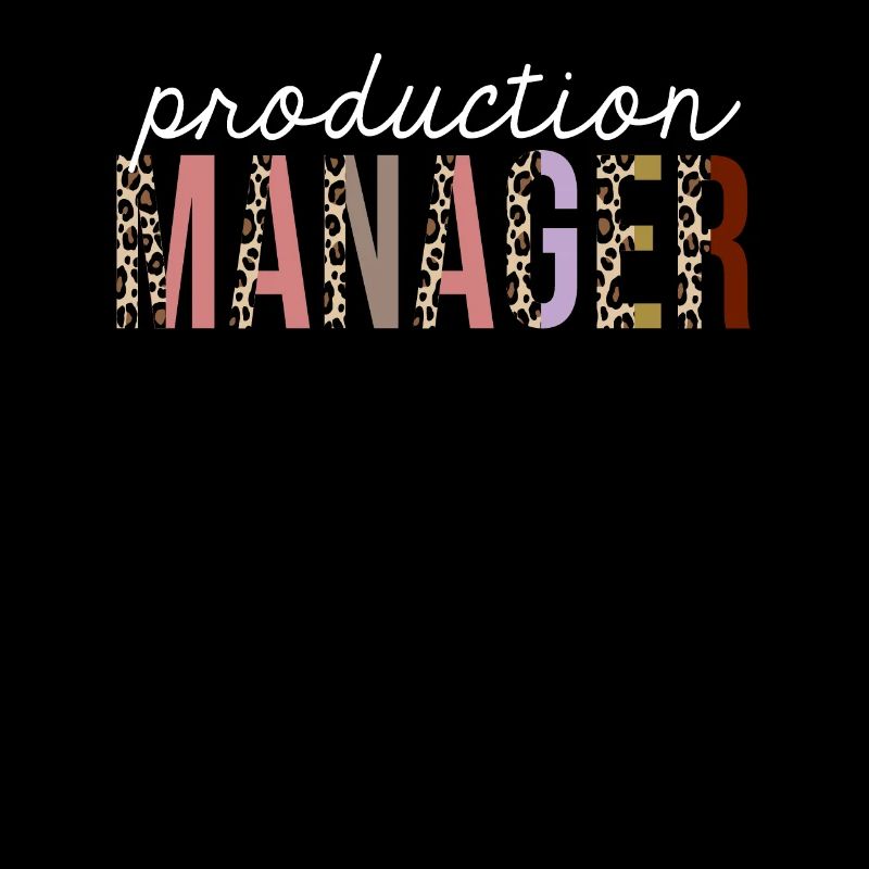 Directeur de production Leopard Print Funny Gift