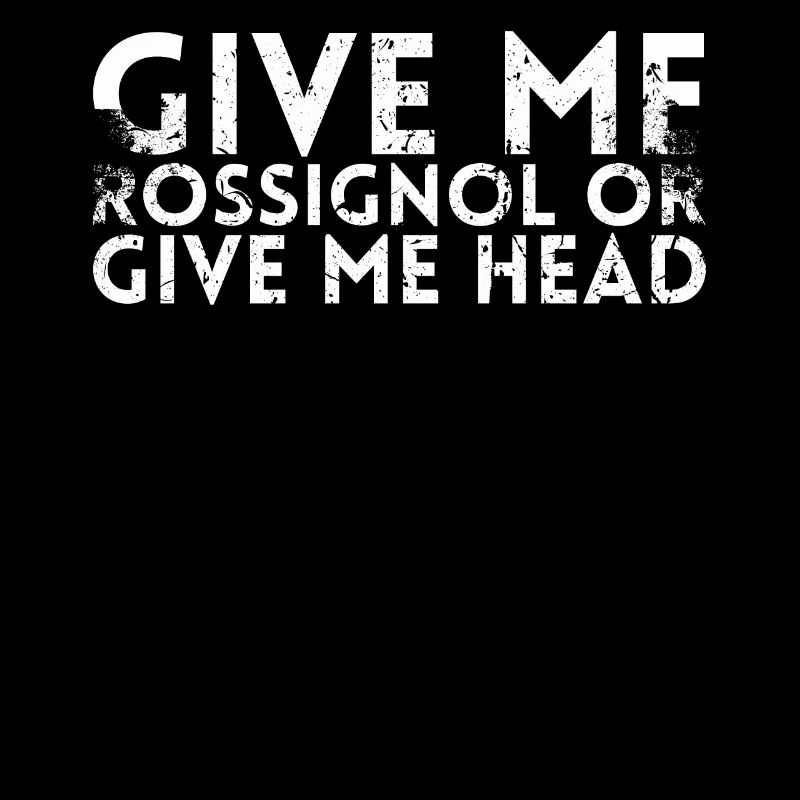 Gib Mir Rossignol Oder Gib Mir Kopfdesign Für