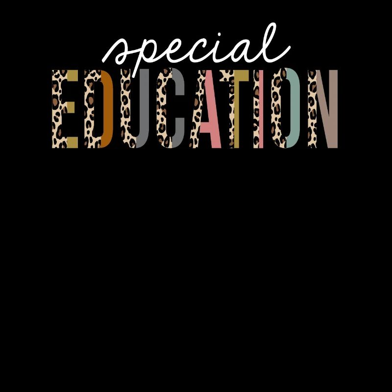 Éducation spéciale Leopard Print Drôle Cadeau