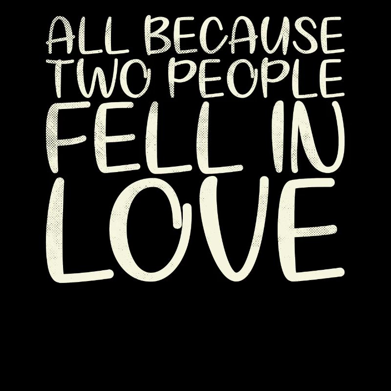 All because two people join the bride