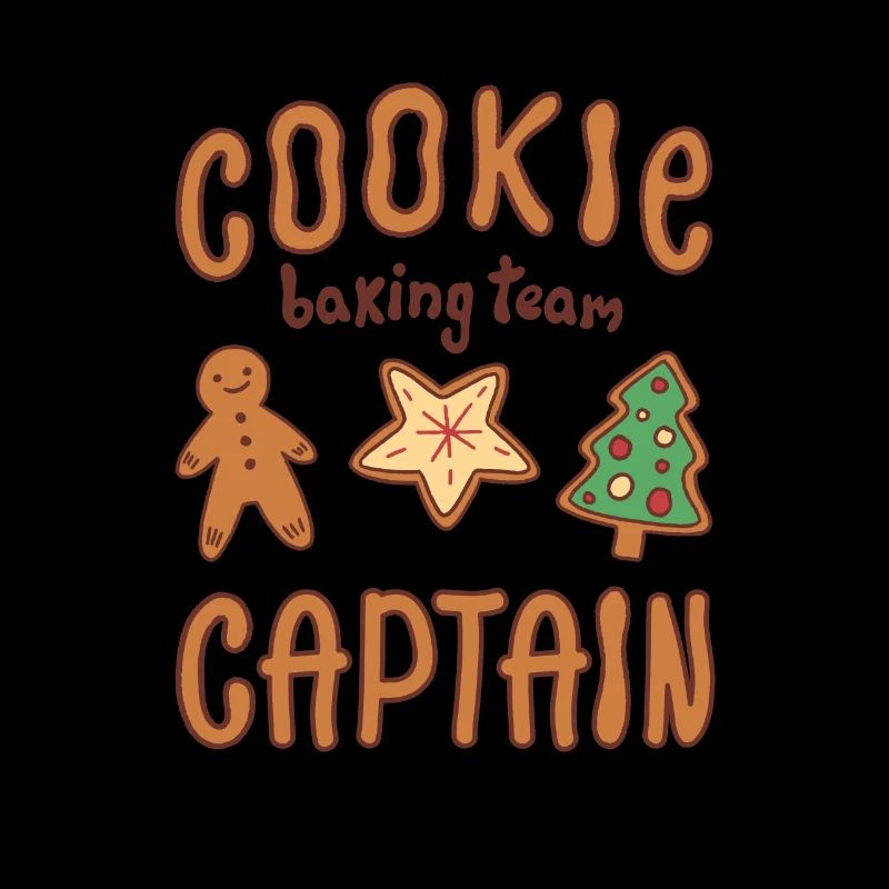 Cookie Baking Team Captain Cookie