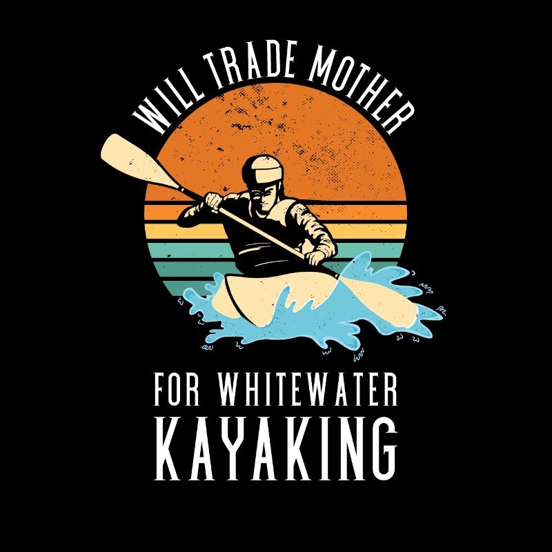 Échangera sa mère contre du kayak en eau vive