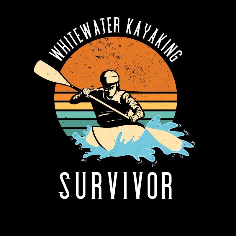 Survivant du kayak en eau vive