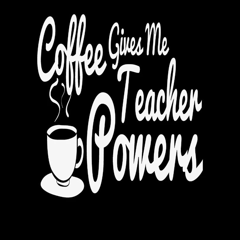 Le café me donne le pouvoir du professeur Citations de café