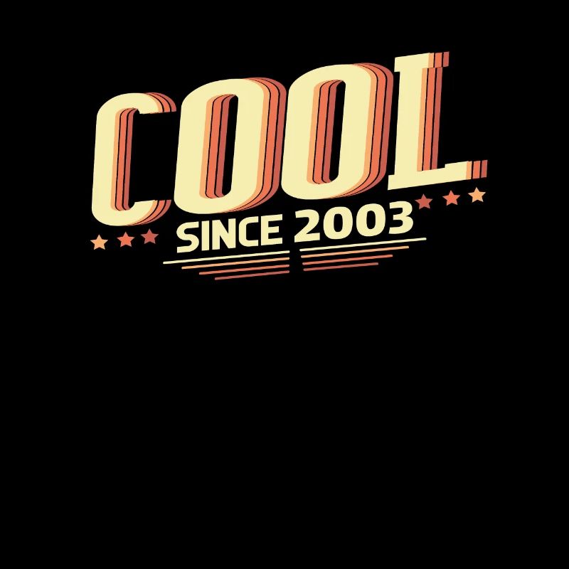 Cool seit 2003 Geburtstag retro