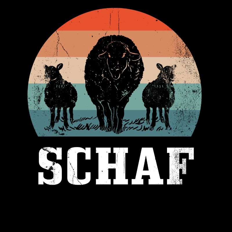 Retro Schaf Design, Schafe
