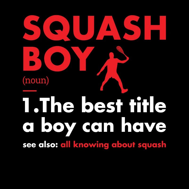 Sport Boy Definition Squash