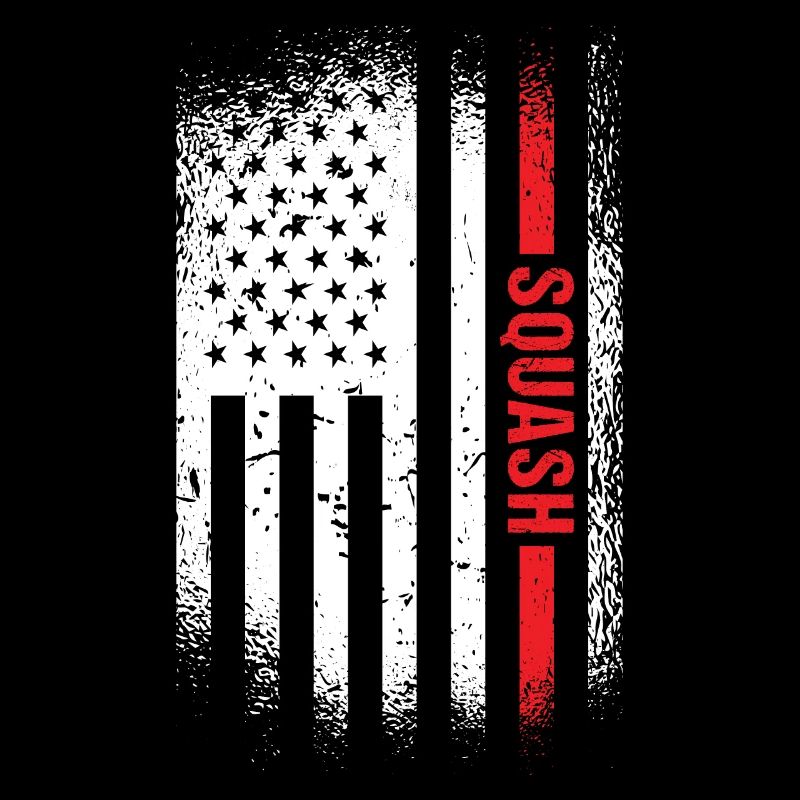 Sport Us Flag Squash