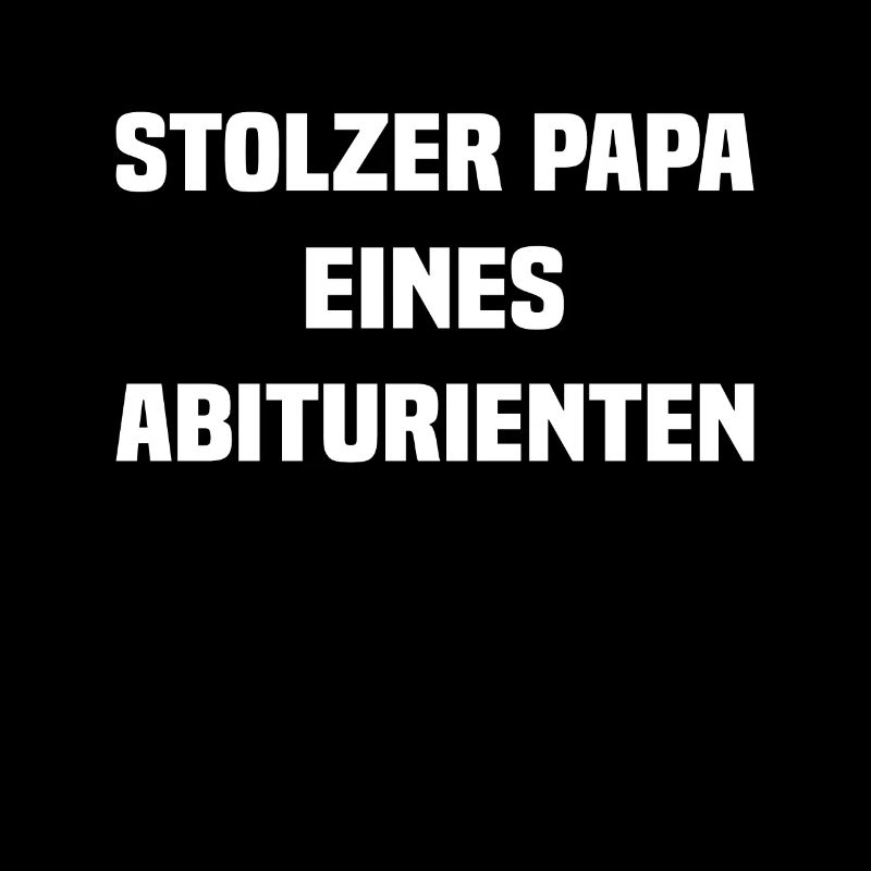 Stolzer Papa eines Abiturienten