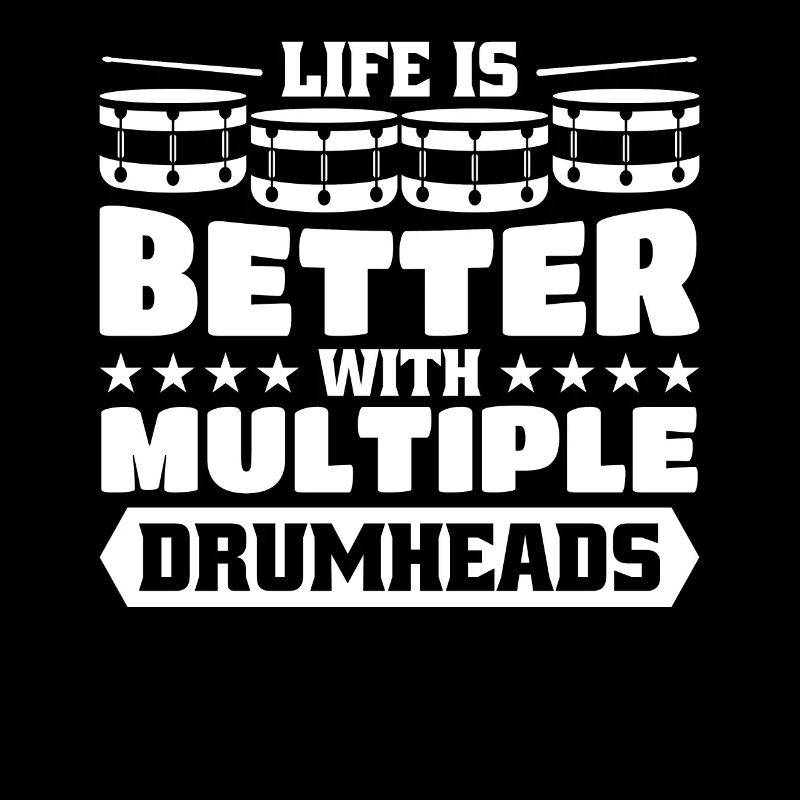 Marching Band Percussion Tenor Drum Lover Qad Drum