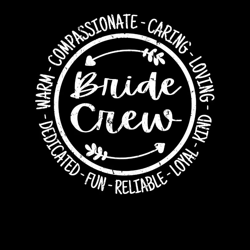 Bride Crew Life Wedding Day Bride to Be Funny
