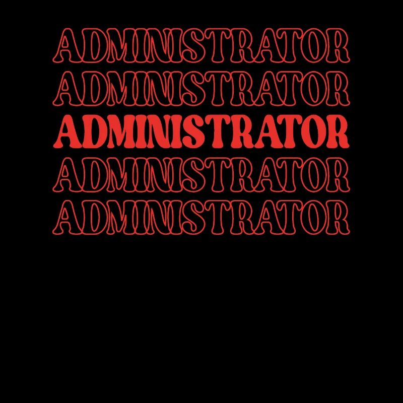 Administrativer Administrator Admin Administrative Wertschätzung