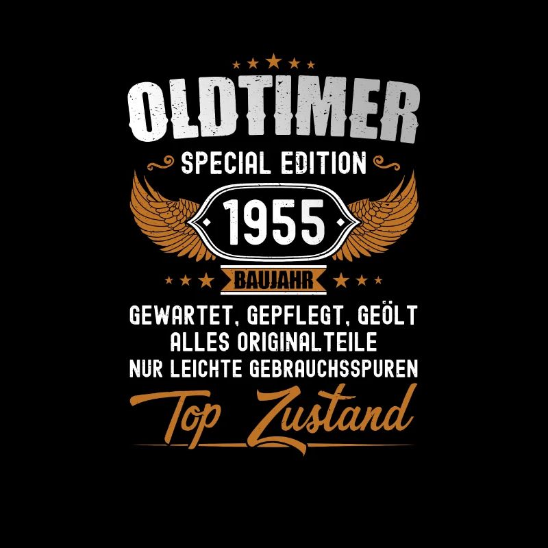 69. Geburtstag 69 Jahre Oldtimer Geschenk 1955
