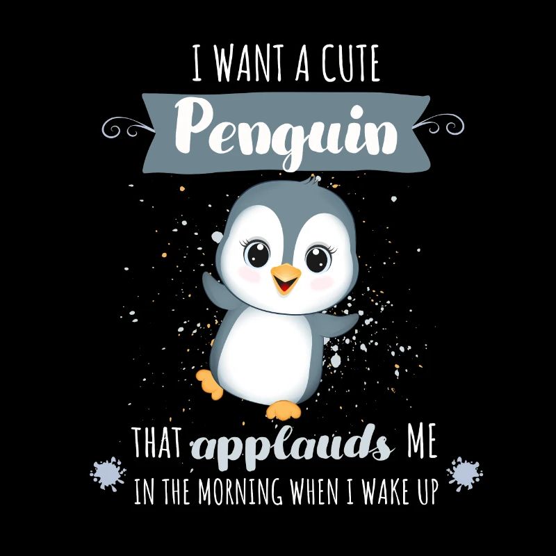 Ich Will Einen Kleinen Pinguin, Der Applaudiert