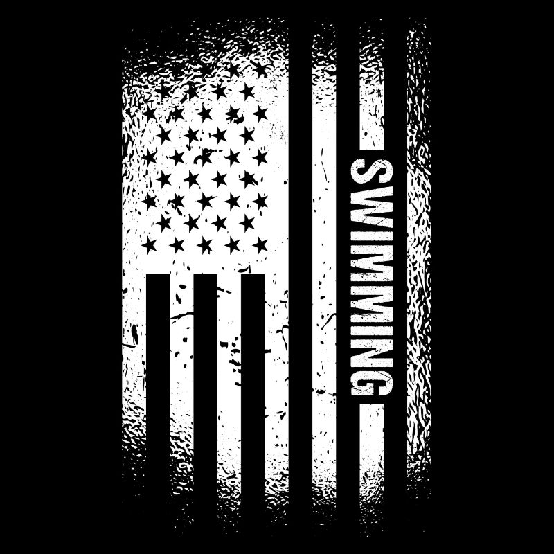 Sport Us Drapeau Natation