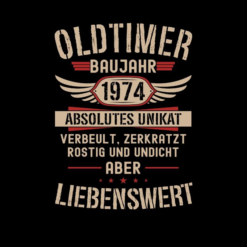 50. Geburtstag 50 Jahre Oldtimer Geschenk 1974