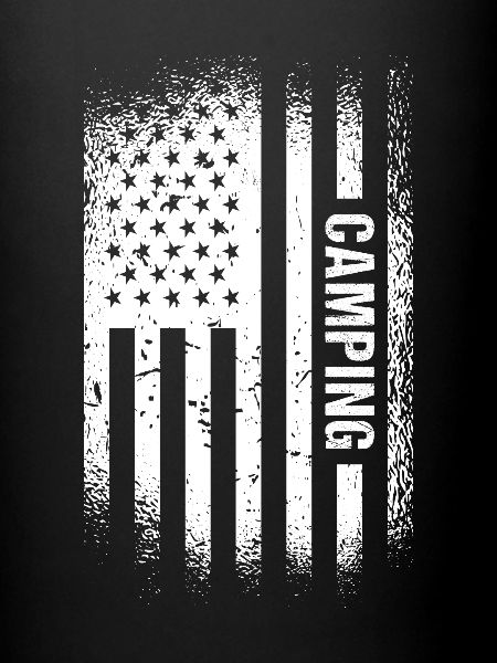 Camper Us Drapeau Camping
