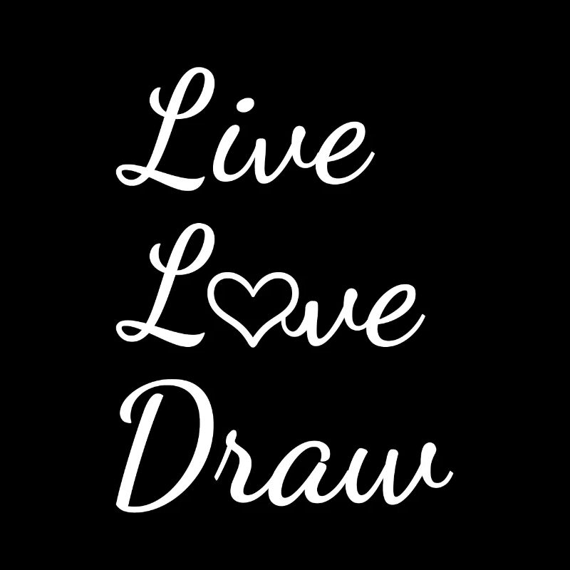 Drawer Live Love Drawing