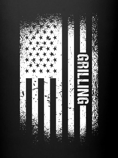 Griller Drapeau Américain Grillades