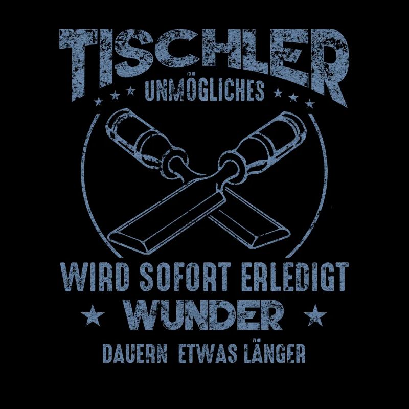 Tischler Zitat Unmögliches Grunge Design