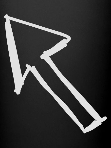 Pointed arrow